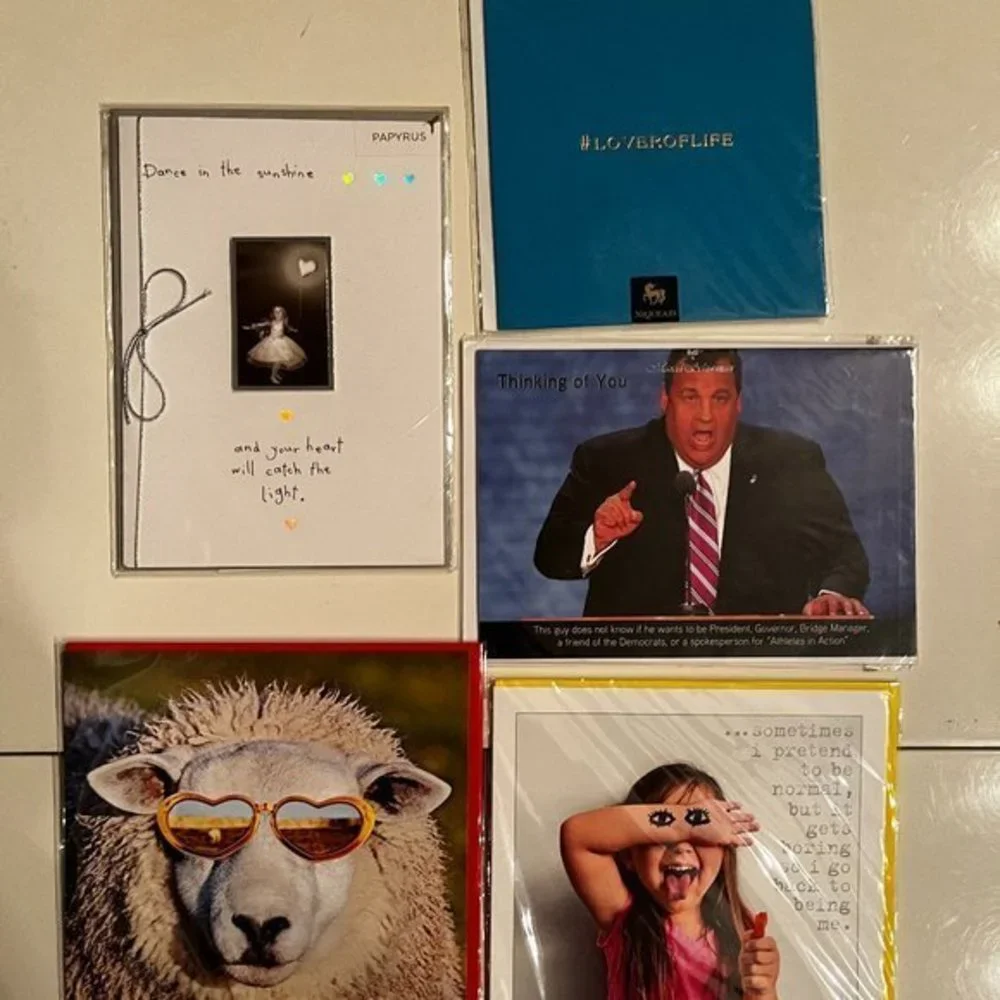 Friendship Greeting Cards (Lot of 5 New Cards / Blank & Friendship)‎ (new)